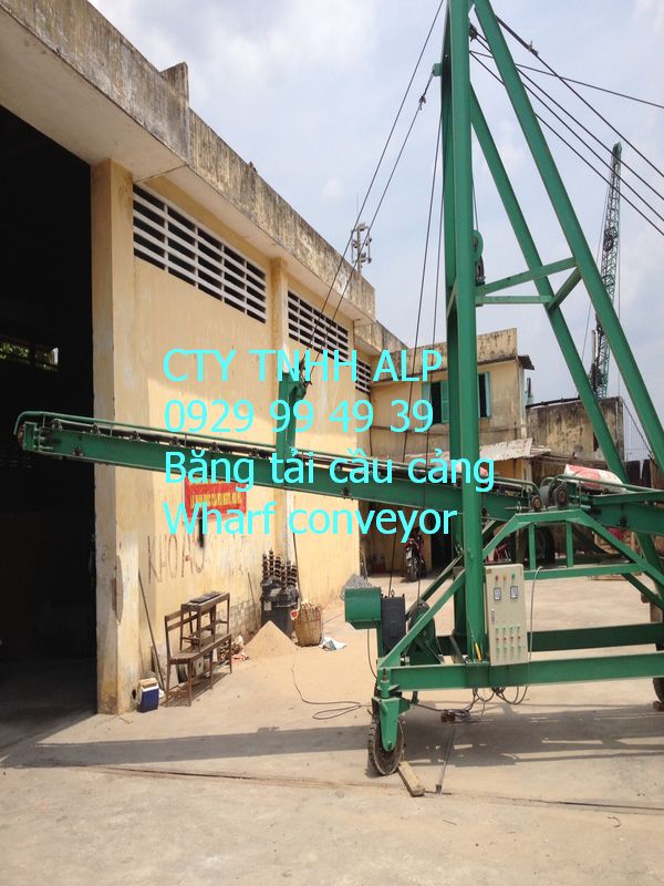Băng tải cầu cảng – Giải pháp vận chuyển hàng hóa hiệu quả tại khu vực bốc xếp