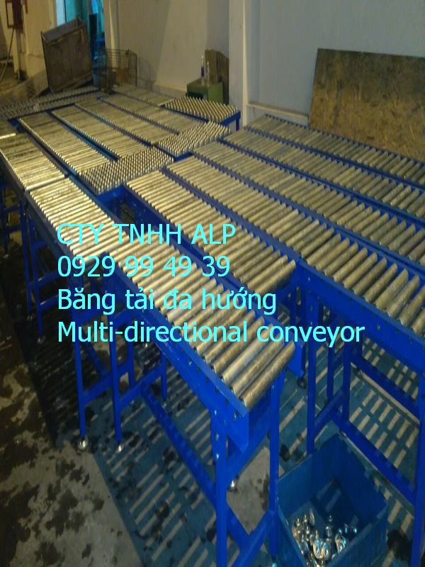 Hệ băng tải con lăn tự do – Giải pháp vận chuyển linh hoạt, tiết kiệm năng lượng