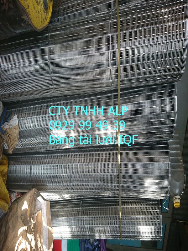 Băng tải lưới IQF – Giải pháp tối ưu cho dây chuyền cấp đông nhanh